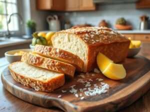Receita de Pão Low Carb de Farinha de Coco Delícia Tropical