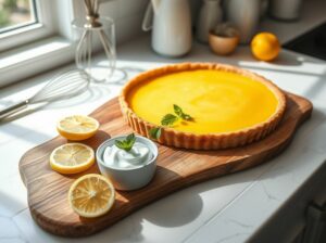 Receita de Torta de Limão Low Carb com Base de Amêndoas
